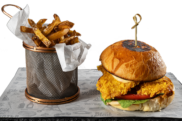 БУРГЕР CRISPY CHICKEN